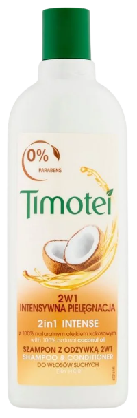 TIMOTEI σαμπουάν με καρύδα 400ml