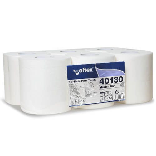 CELTEX ρολό χειροπετσέτα autocut 2φυλλο 21cm 130m 6τεμ – Mopatex – Χαρτικά (Χονδρική)