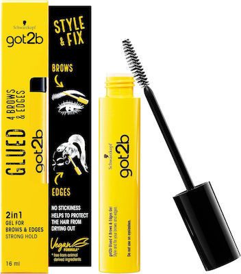 SCHWARZKOPF Got2b gel φρυδιών glued 4 διάφανη 16ml – Προϊόντα Μακιγιάζ Φρυδιών