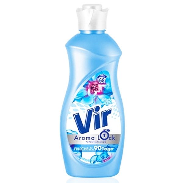 VIR μαλακτικό ρούχων aroma lock μπλε 68μεζ 1700ml – Μαλακτικά Ρούχων
