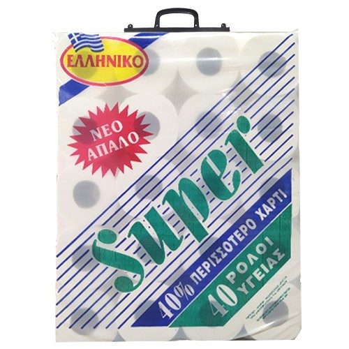 Χαρτί υγείας super 40x130gr – MrPanda – Χαρτικά (Χονδρική)