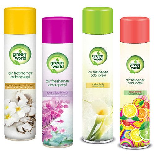 GREEN WORLD αποσμητικό χώρου spray 400ml – Αρωματικά Χώρου