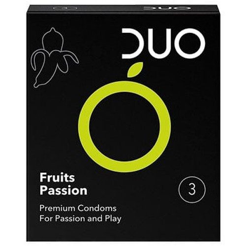 DUO προφυλακτικά fruits passion 3τεμ