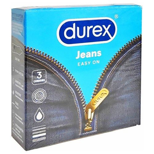 DUREX προφυλακτικά jeans 3τεμ