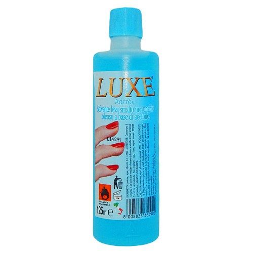 LUXE ασετόν με λάδι 125ml – Ξεβαφτικά Νυχιών