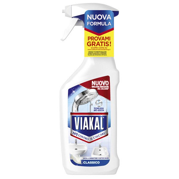 VIAKAL καθαριστικό μπάνιου classic spray 470ml – Καθαριστικά Μπάνιου