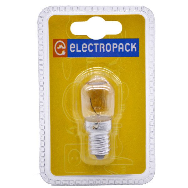 ELECTROPACK λαμπάκι βιδωτό κουζίνας Ε14 300C 15W – Λάμπες Ειδικών Χρήσεων