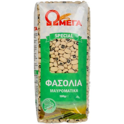 ΩΜΕΓΑ special φασόλια μαυρομάτικα 500gr – Ωμέγα – Όσπρια