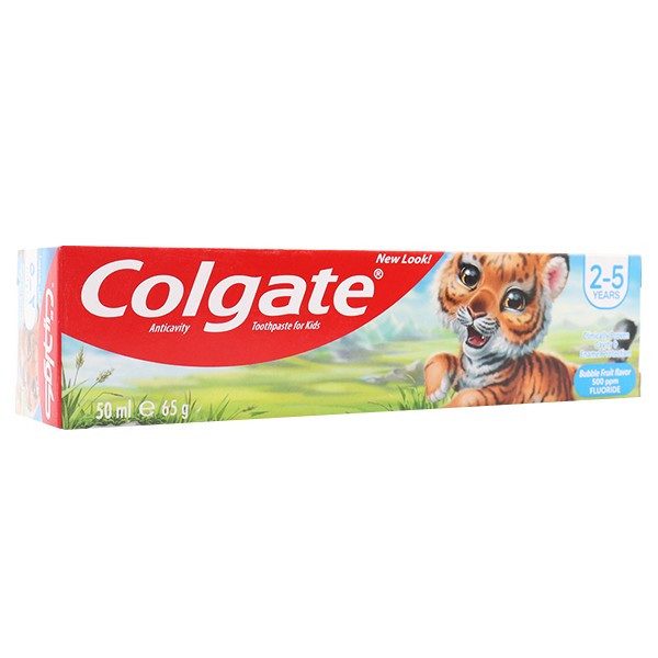 COLGATE οδοντόκρεμα παιδική 2-5 ετών Anticavity 50ml – Προϊόντα Παιδικού και Βρεφικού Βουρτσίσματος Δοντιών