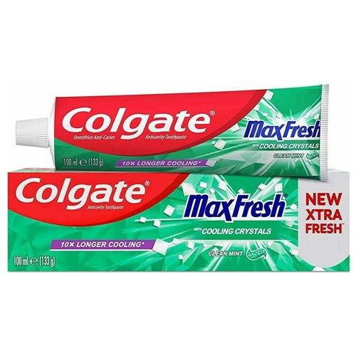 COLGATE οδοντόκρεμα Max Fresh with Cooling Crystals Clean Mint 100ml – Οδοντόκρεμες