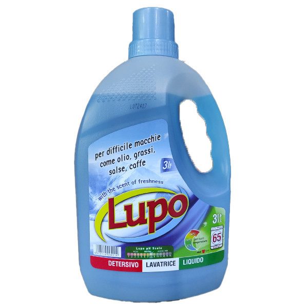 LUPO υγρό πλυντηρίου ρούχων freshness blue 3lt – Απορρυπαντικά Ρούχων