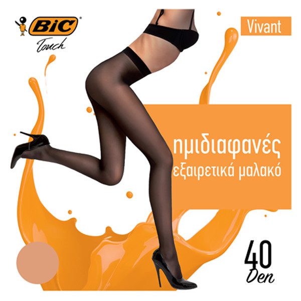BIC καλσόν Vivant μελί 40den large – Γυναικεία Καλσόν