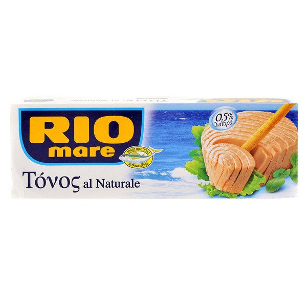 RIO MARE τόνος σε νερό 3x80gr – Τρόφιμα Μακράς Συντήρησης