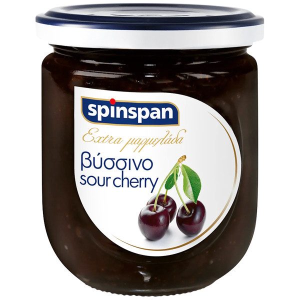 SPIN SPAN μαρμελάδα βύσσινο 380gr – Μαρμελάδες