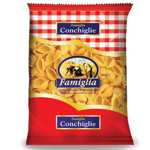 FAMIGLIA ζυμαρικά conchiglie κοχύλια 500gr