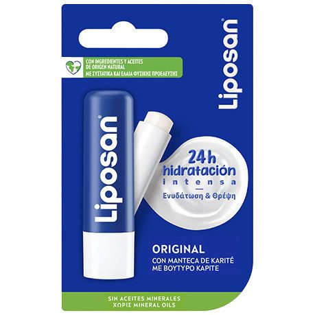 LIPOSAN blister ενυδατικό χειλιών original 4,8gr – Lip Care