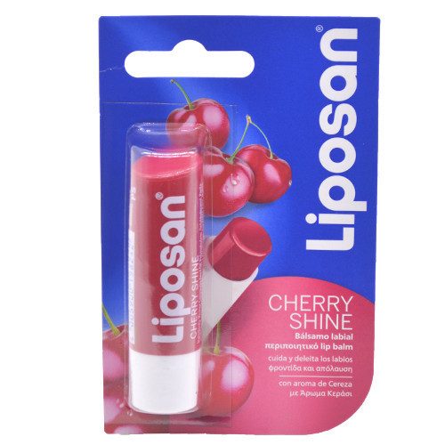 LIPOSAN blister ενυδατικό χειλιών κεράσι 4,8gr – Lip Care