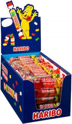 HARIBO Roulette ρολάκια ζαχαρωτών 50x25gr – Καραμέλες, Γλειφιτζούρια και Τσίχλες