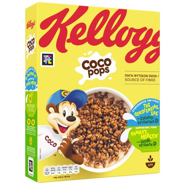 KELLOGG'S δημητριακά coco pops 330gr