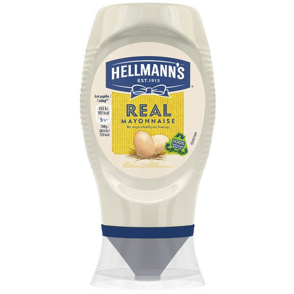 HELLMANN'S μαγιονέζα top down 250ml – Σάλτσες και Dressings