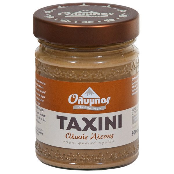 ΟΛΥΜΠΟΣ ταχίνι ολικής άλεσης 300gr – Όλυμπος – Είδη Επάλειψης