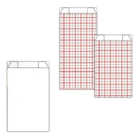 Χαρτοσακούλες βεζέταλ καρώ 10x28cm 10kg – MrPanda – Σακουλάκια Συσκευασίας Τροφίμων