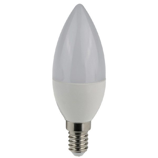 EUROLAMP λάμπα led κερί E14 5W 6500k – Λάμπες LED