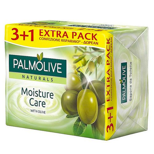 PALMOLIVE σαπούνι naturals με γάλα και ελιά 4x90gr – Προϊόντα Καθαρισμού Σώματος