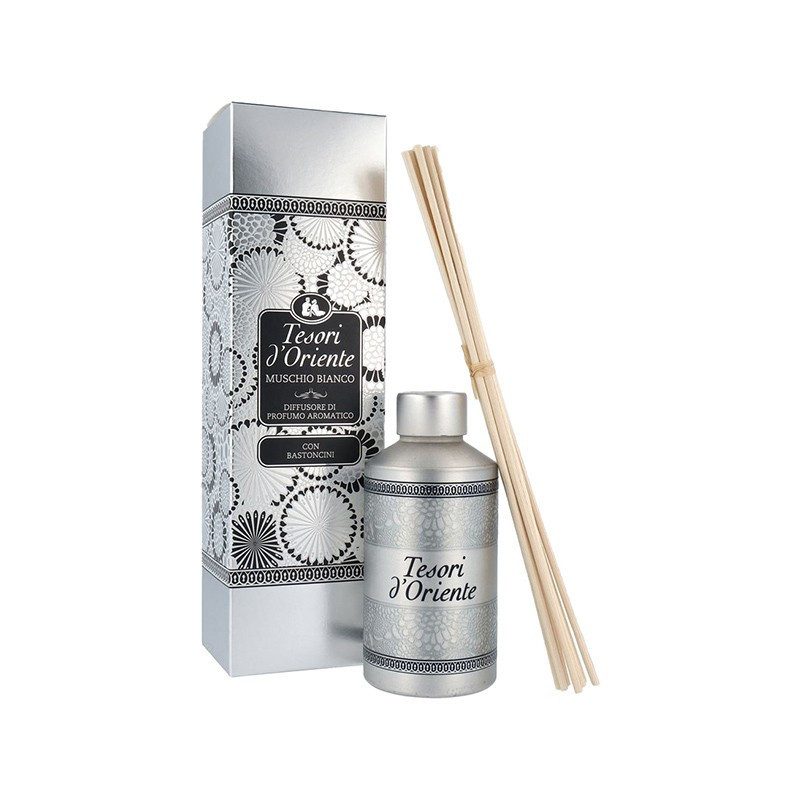 TESORI D'ORIENTE αρωματικό χώρου με στικ Muschio Bianco 200ml – Αρωματικά Χώρου