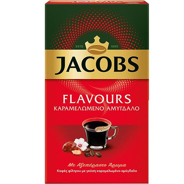 JACOBS καφές φίλτρου καραμελωμένο αμύγδαλο 250gr – Καφέδες
