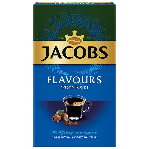 JACOBS καφές φίλτρου φουντούκι 250gr – Καφέδες