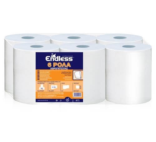 ENDLESS χαρτί ρολό χειροπετσέτα συσκευών 6x800gr – Χαρτικά (Χονδρική)