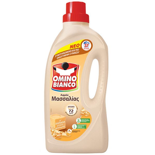 OMINO BIANCO υγρό πλυντηρίου ρούχων με Αφρό Μασσαλίας 37μεζ 1,48lt – Απορρυπαντικά Ρούχων