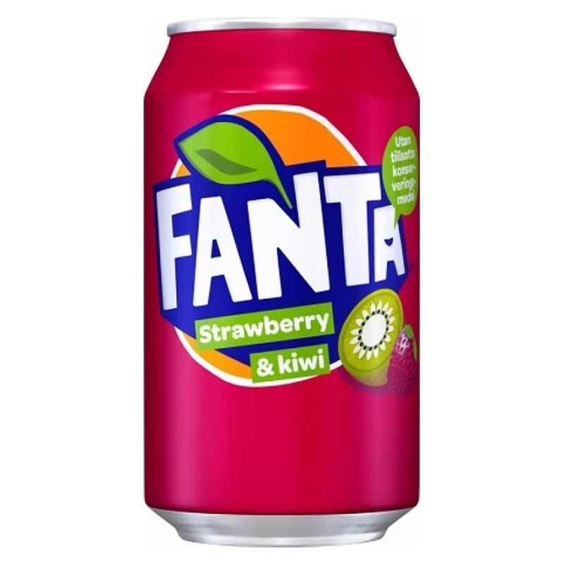 FANTA αναψυκτικό με φράουλα και ακτινίδιο 330ml – Αναψυκτικά
