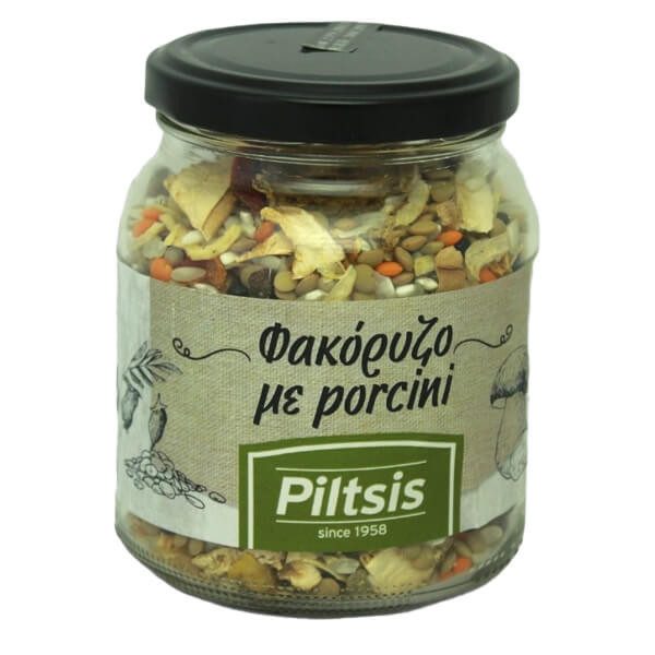 PILTSIS φακόρυζο με porcini 200gr – Τρόφιμα Μακράς Συντήρησης