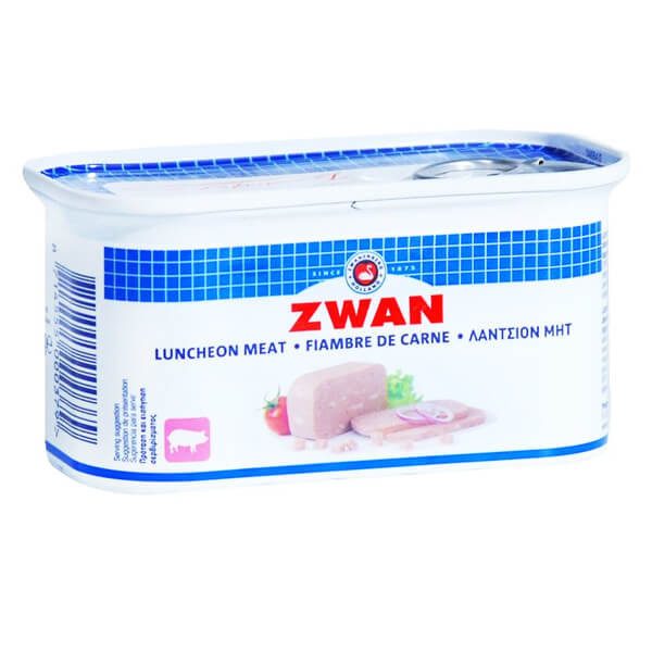ZWAN luncheon meat χοιρινό 200gr – Τρόφιμα Μακράς Συντήρησης