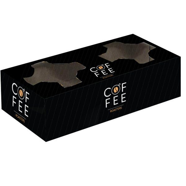 COFFEE ROASTERS ποτηροθήκη 2 θέσεων 50τεμ – Ποτηροθήκες μιας Χρήσης
