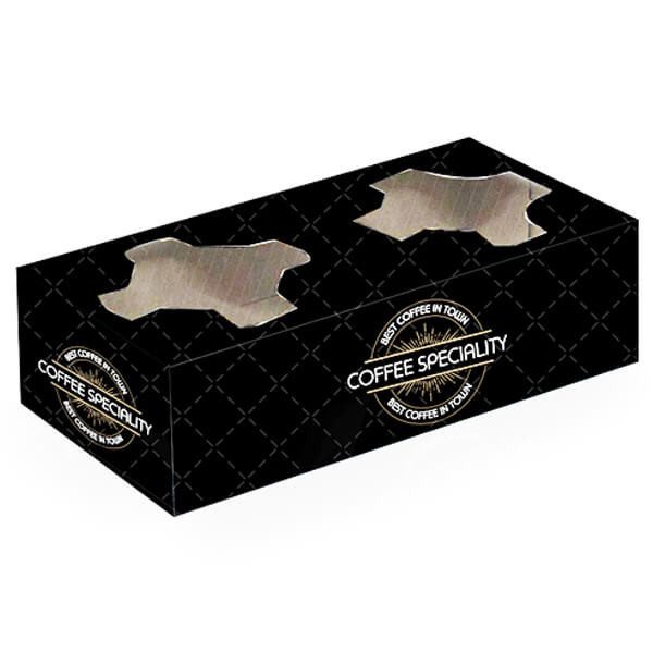 COFFEE SPECIALITY ποτηροθήκη χάρτινη 2 θέσεων 50τεμ – Ποτηροθήκες μιας Χρήσης