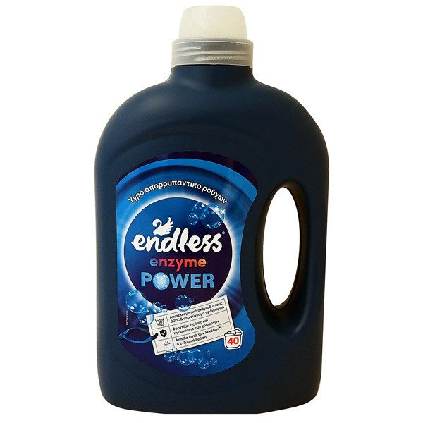 ENDLESS υγρό πλυντηρίου ρούχων Enzyme Power 2lt – Απορρυπαντικά Ρούχων