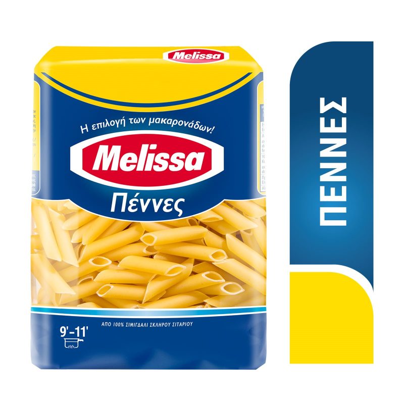 MELISSA ζυμαρικά πέννες 500gr