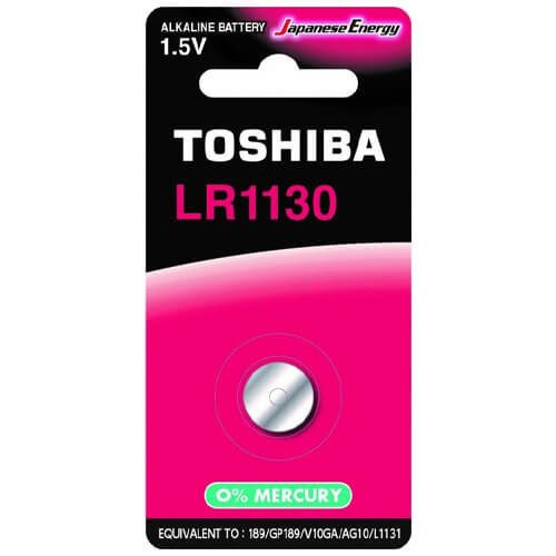 TOSHIBA μπαταρία LR1130 1τεμ – Μπαταρίες Ρολογιών