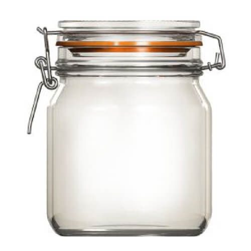 UNIGLASS βάζο γυάλινο με καπάκι econ 22505 750ml – Δοχεία και Βάζα Αποθήκευσης