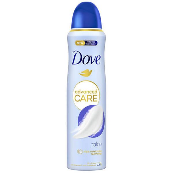 DOVE αποσμητικό σώματος spray Advanced Care Talco 150ml – Αποσμητικά