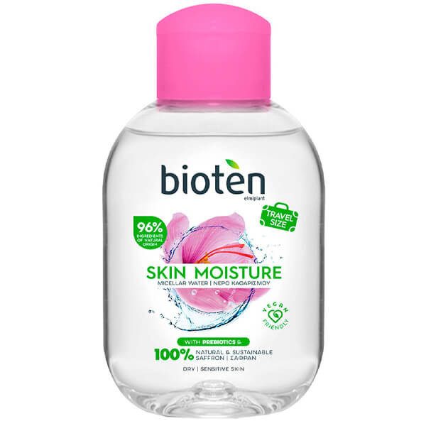 BIOTEN υγρό καθαρισμού προσώπου micellar water dry skin 100ml – Καθαριστικά Προσώπου