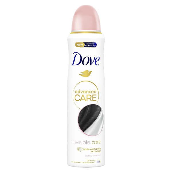 DOVE αποσμητικό σώματος spray Advanced Care Invisible Care 150ml – Αποσμητικά