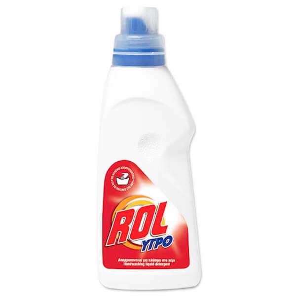 ROL υγρό καθαριστικό για πλύσιμο στο χέρι 750ml – Απορρυπαντικά Ρούχων