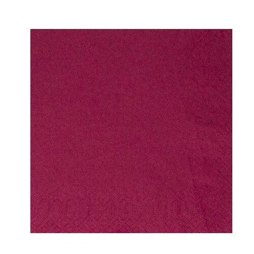 KRINOS χαρτοπετσέτες πολυτελείας μπορντώ 1/4 33x33cm 400τεμ – Χαρτοπετσέτες και Κουβέρ Εστίασης