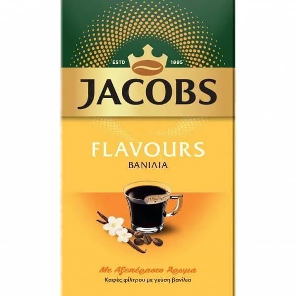 JACOBS καφές φίλτρου βανίλια 250gr – Καφέδες