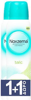 NOXZEMA αποσμητικό σώματος spray talc 2x150ml – Αποσμητικά