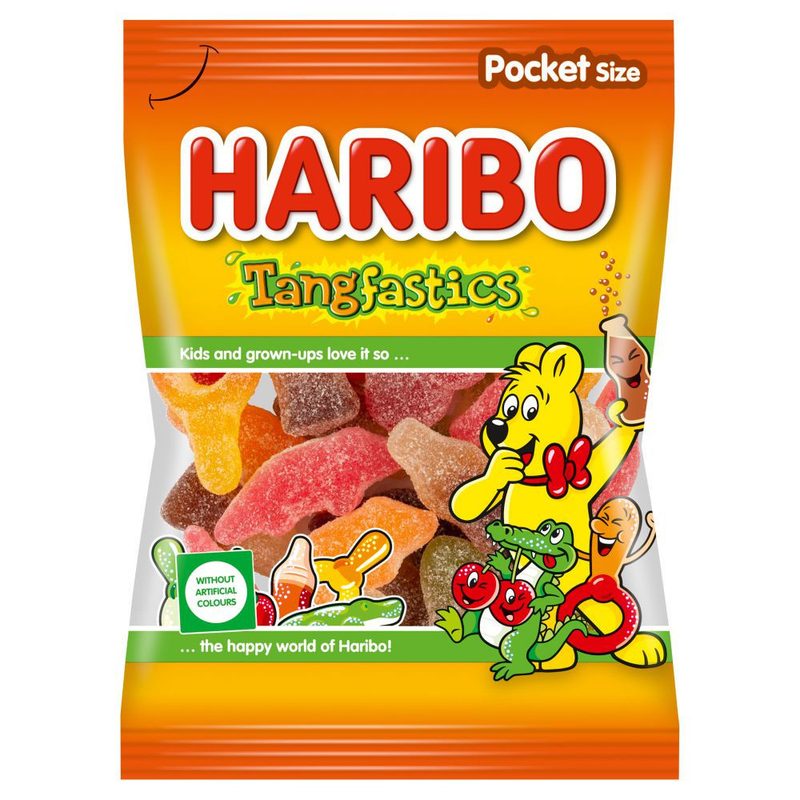 HARIBO ζελεδάκια tangfastics 100gr – Καραμέλες, Γλειφιτζούρια και Τσίχλες